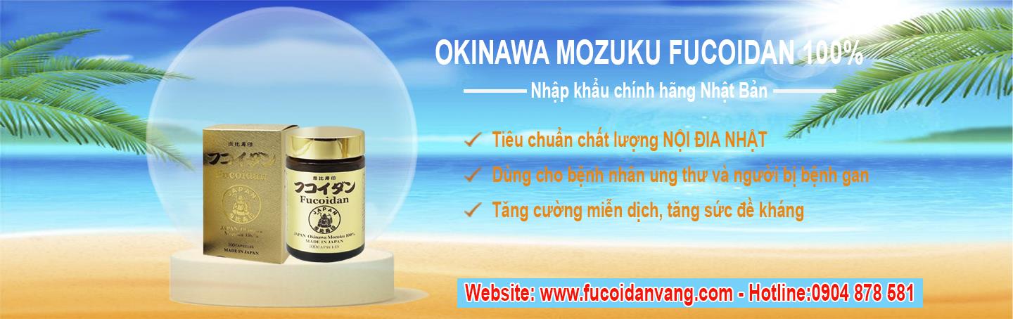 Okinawa Mzuku Fucoidan Nhật Bản