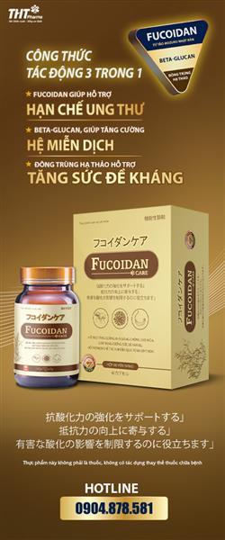 Fucoidan Care tăng cường miễn dịch, tăng sức đề kháng